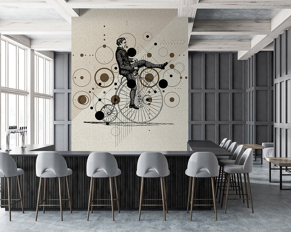 Walls by Patel 3 - Tour de France digital print AS Creation    