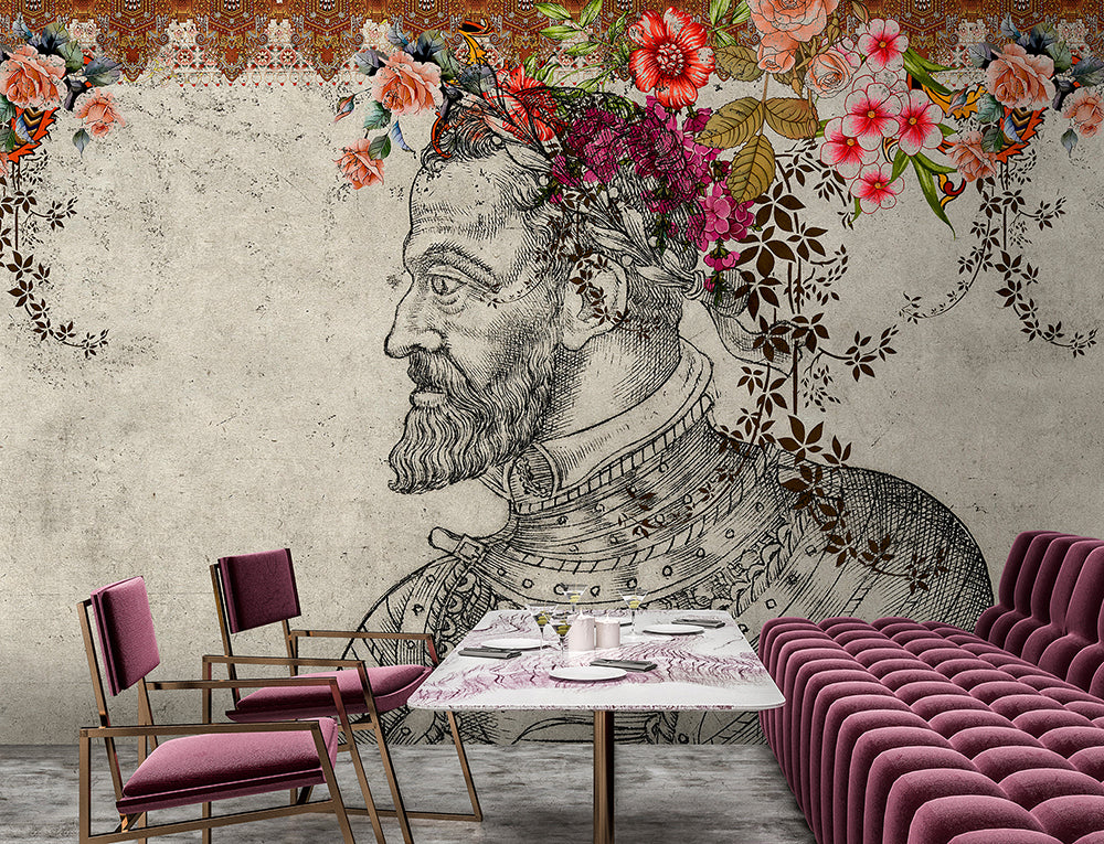 Walls by Patel 3 - In the Gallery Man digital print AS Creation    