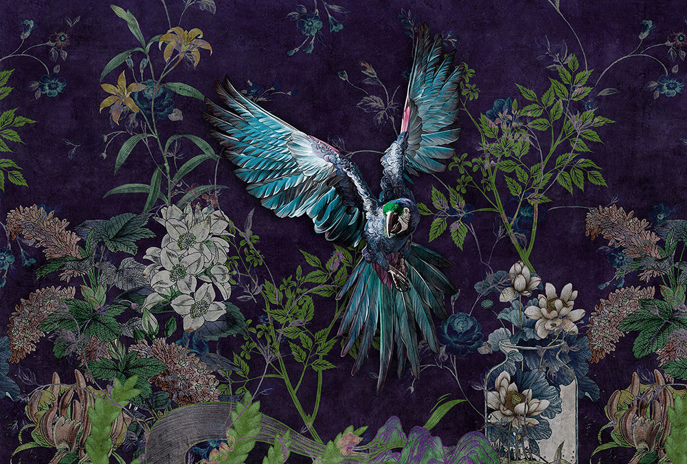 Walls by Patel 3 - Tropical Hero digital print AS Creation Blue-Green   DD121900