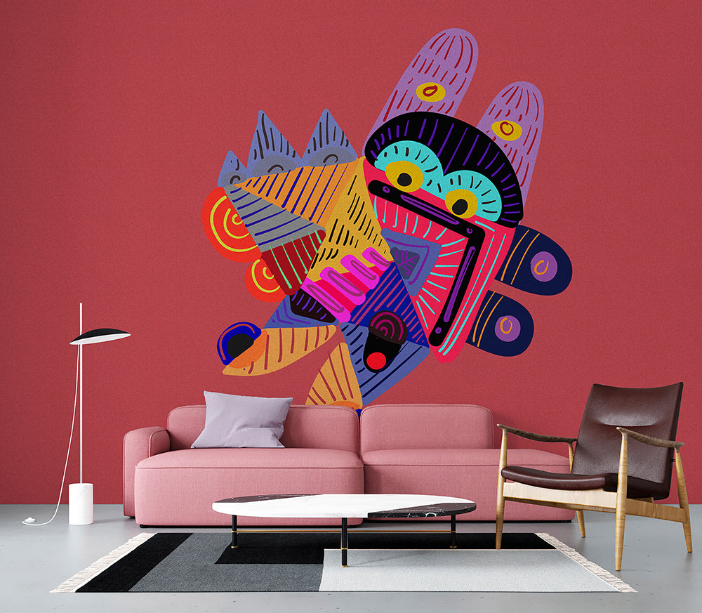 Walls by Patel 3 - Looney Land Figure digital print AS Creation    