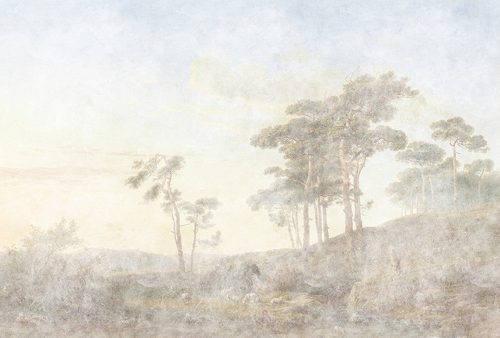 Walls by Patel 3 - Romantic Grove digital print AS Creation Beige-Cream   DD121964