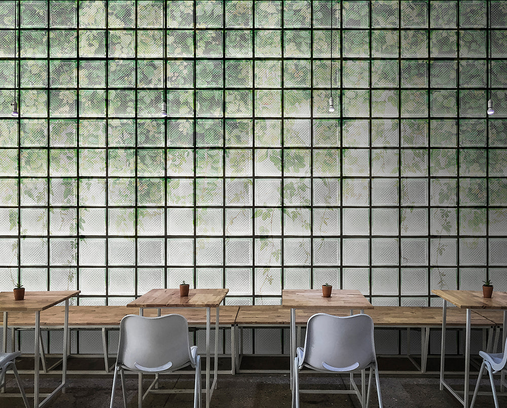 Walls by Patel 3 - Greenhouse Leaves digital print AS Creation    