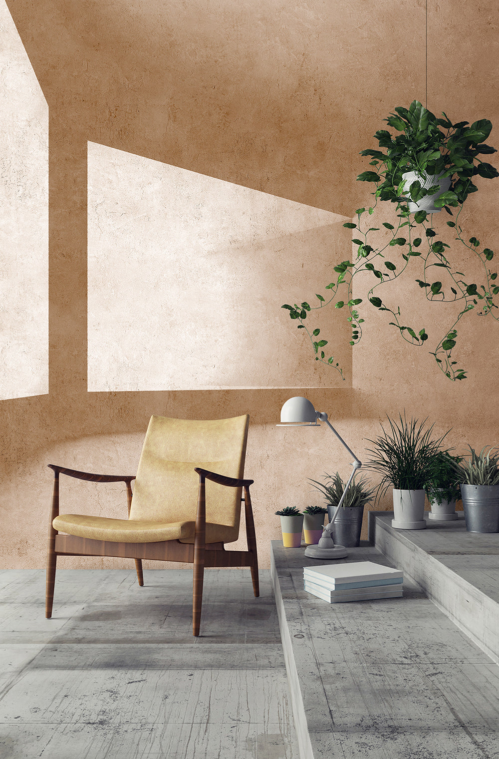 Walls by Patel 3 - Futura 3D Concrete Windows digital print AS Creation    