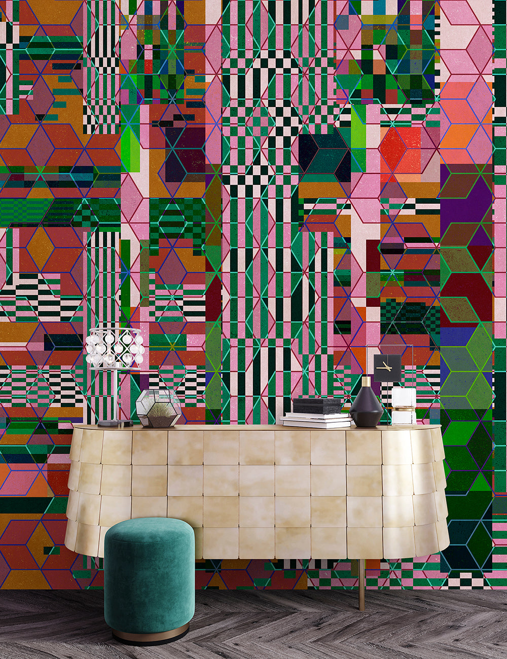 Walls by Patel 3 - Mirage digital print AS Creation    