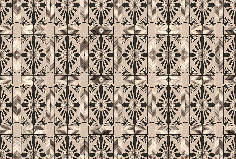 Walls by Patel 3 - Astoria Art Deco digital print AS Creation Beige   DD122320
