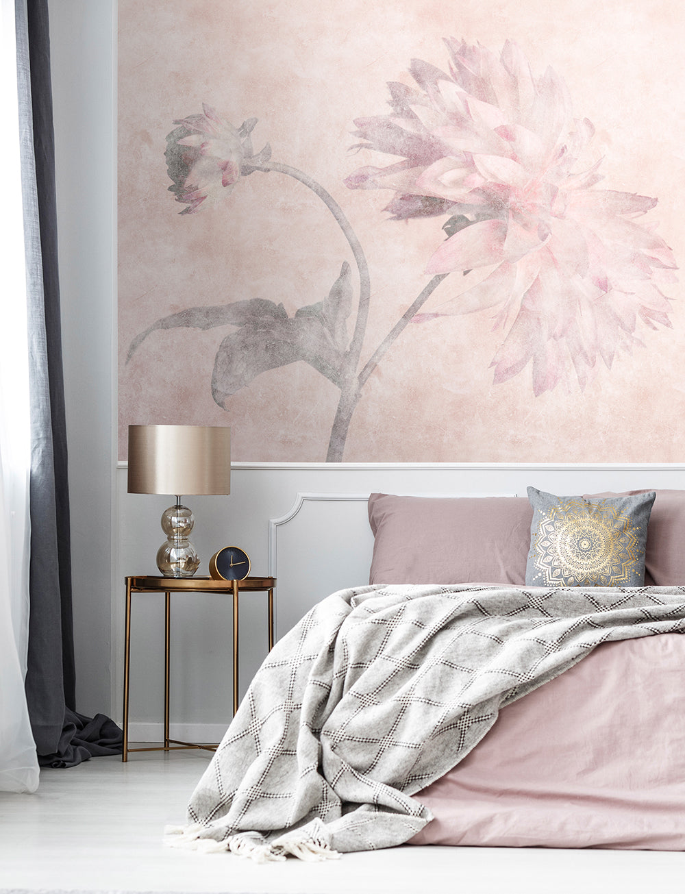 Walls by Patel 3 - Morning Room Dahlia digital print AS Creation    