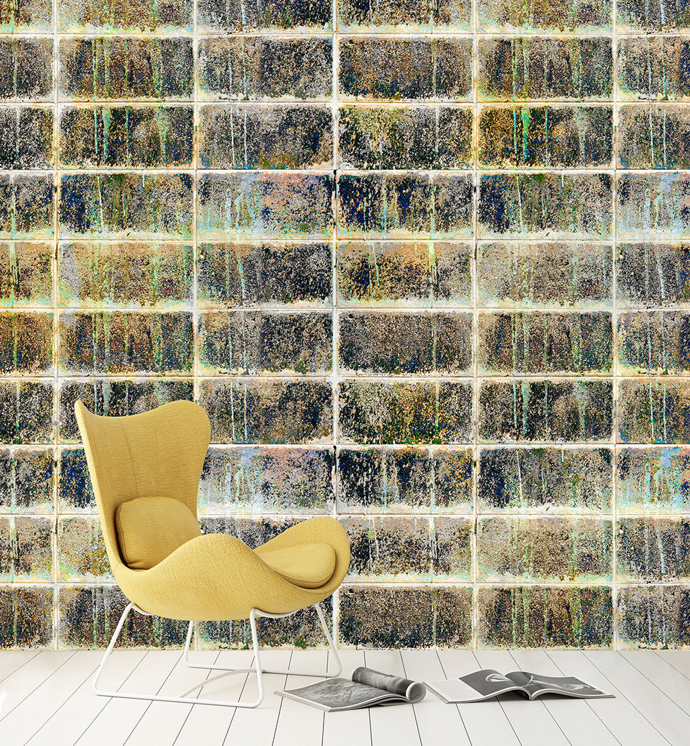 Walls by Patel 3 - Factory Tile digital print AS Creation    