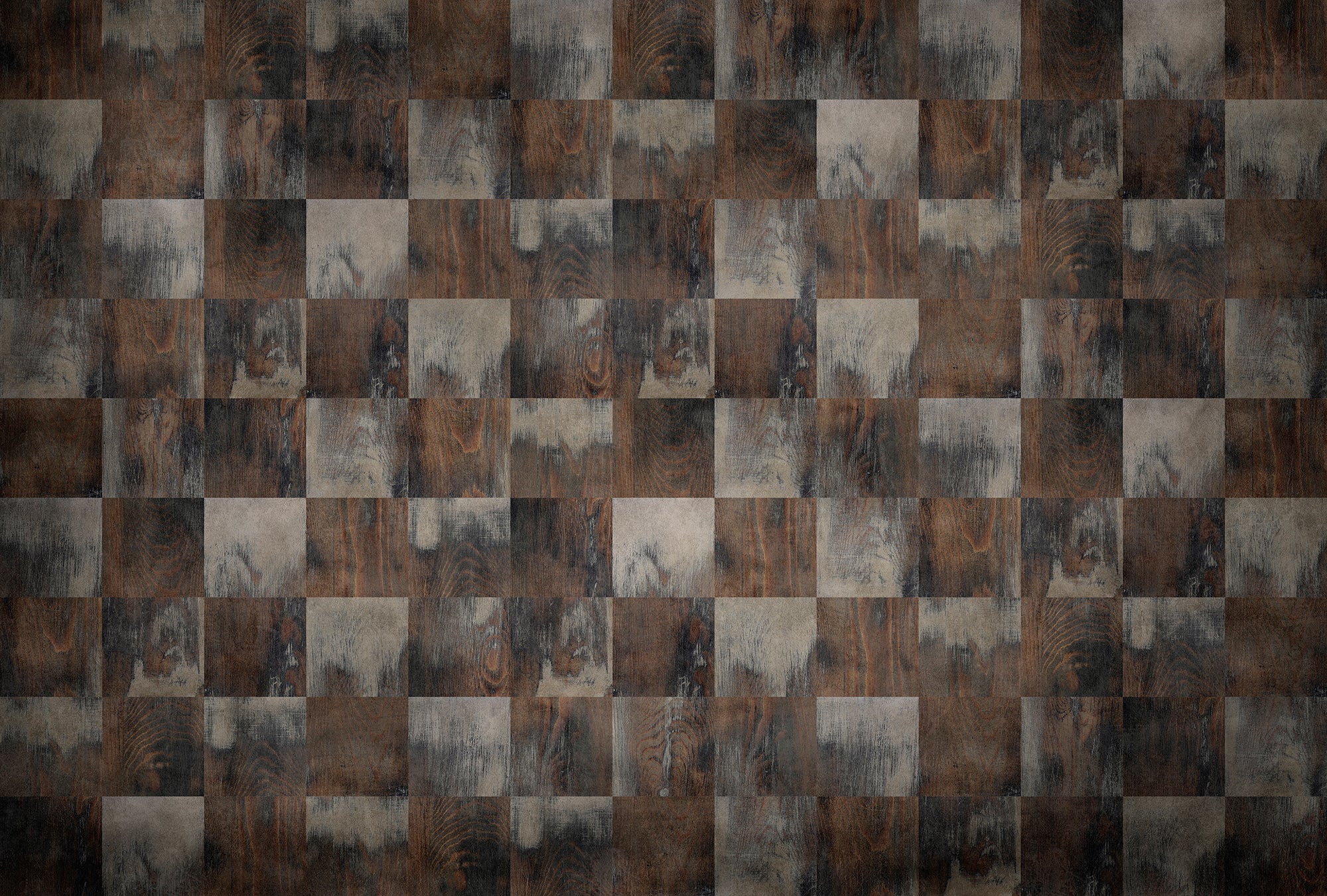Walls by Patel 3 - Factory Chessboard digital print AS Creation Brown   DD122748