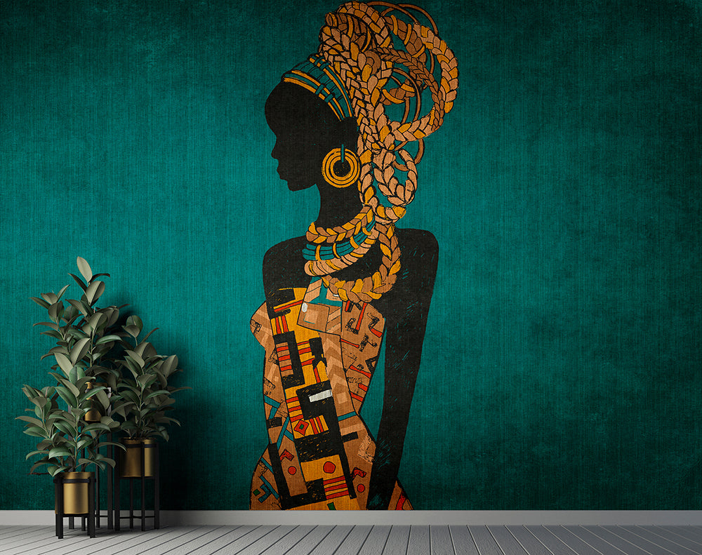 Walls by Patel 3 - Nairobi Woman 2 digital print AS Creation    
