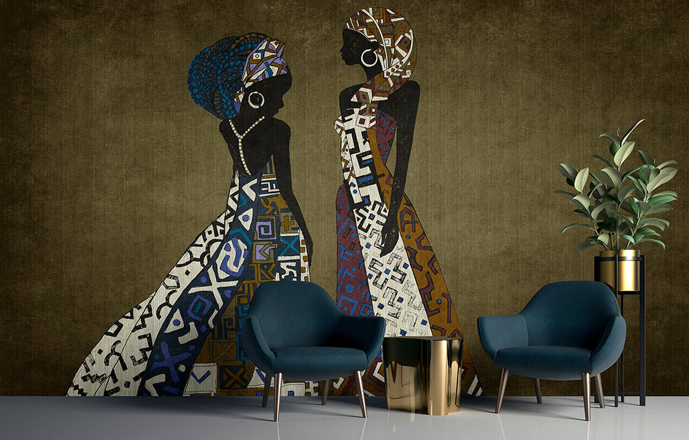 Walls by Patel 3 - Nairobi Women digital print AS Creation    