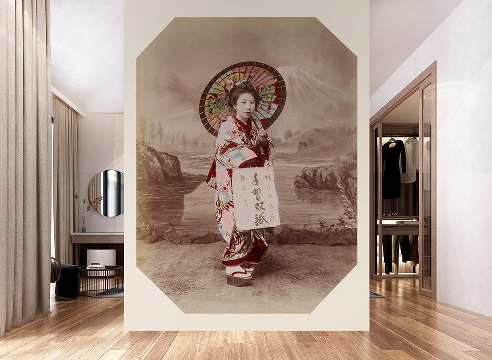 Walls by Patel 3 - Kyoto Geisha digital print AS Creation    