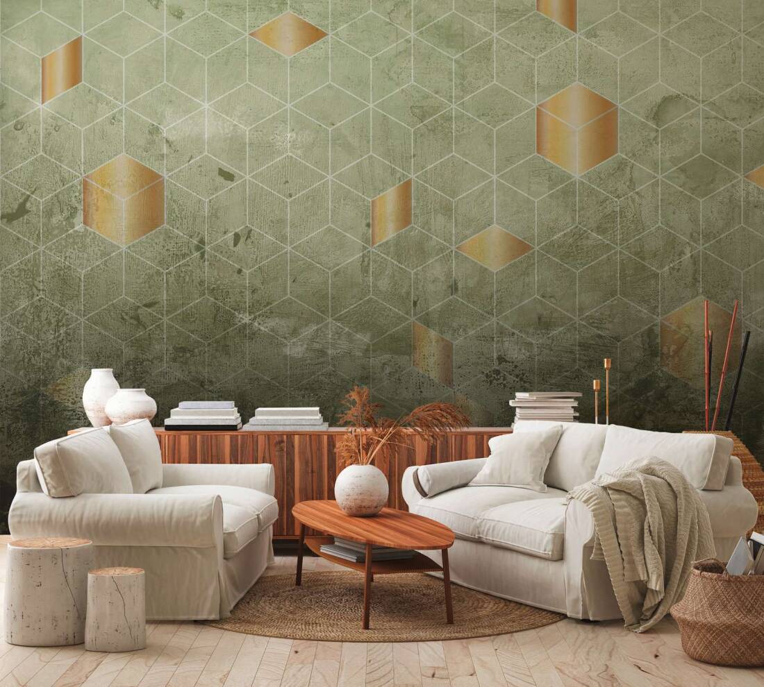 Designwalls 2 - D Tiles digital print AS Creation    