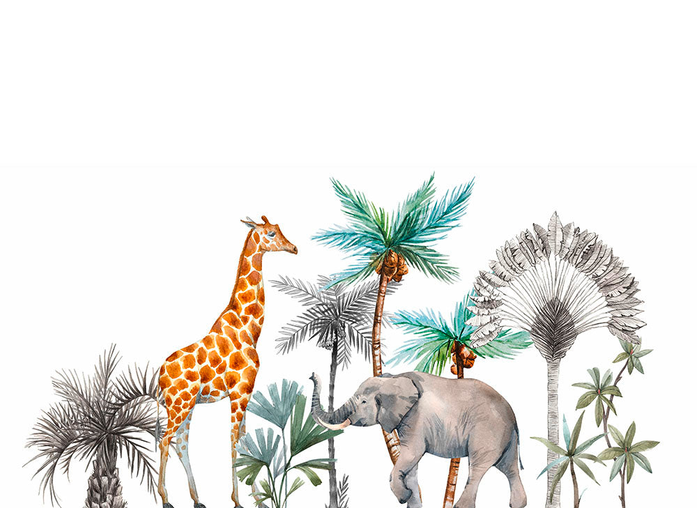 Designwalls 2 - African Zoo digital print AS Creation Multicolour   DD123599