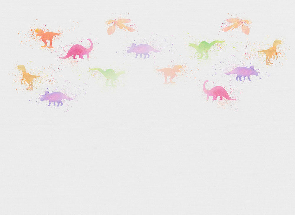 Designwalls 2 - Watercolour Dino digital print AS Creation Multicolour   DD123615