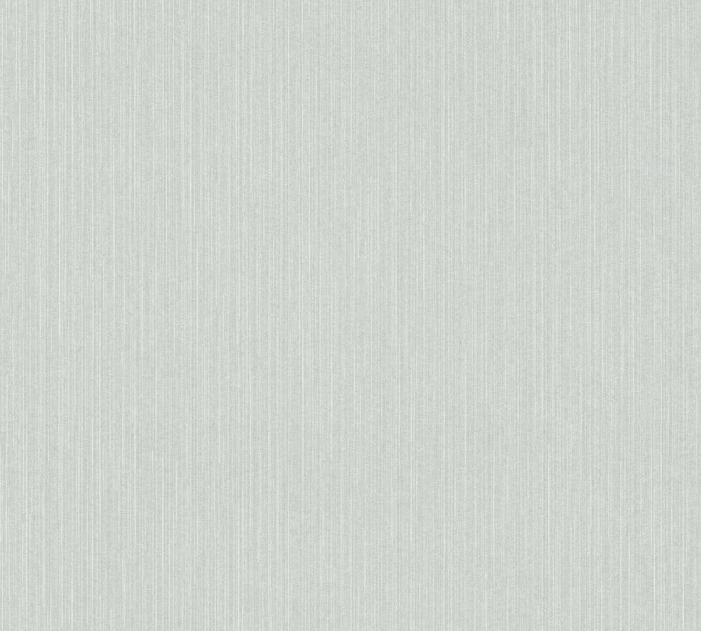 Villa - Fine Lines plain wallpaper AS Creation Roll Light Grey  375592