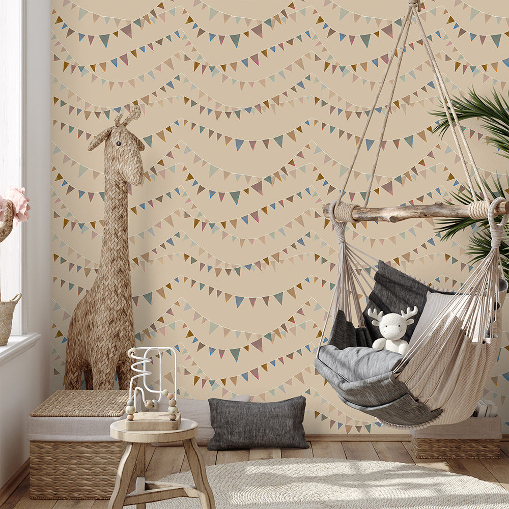 Great Kids - Garland kids wallpaper Hohenberger    