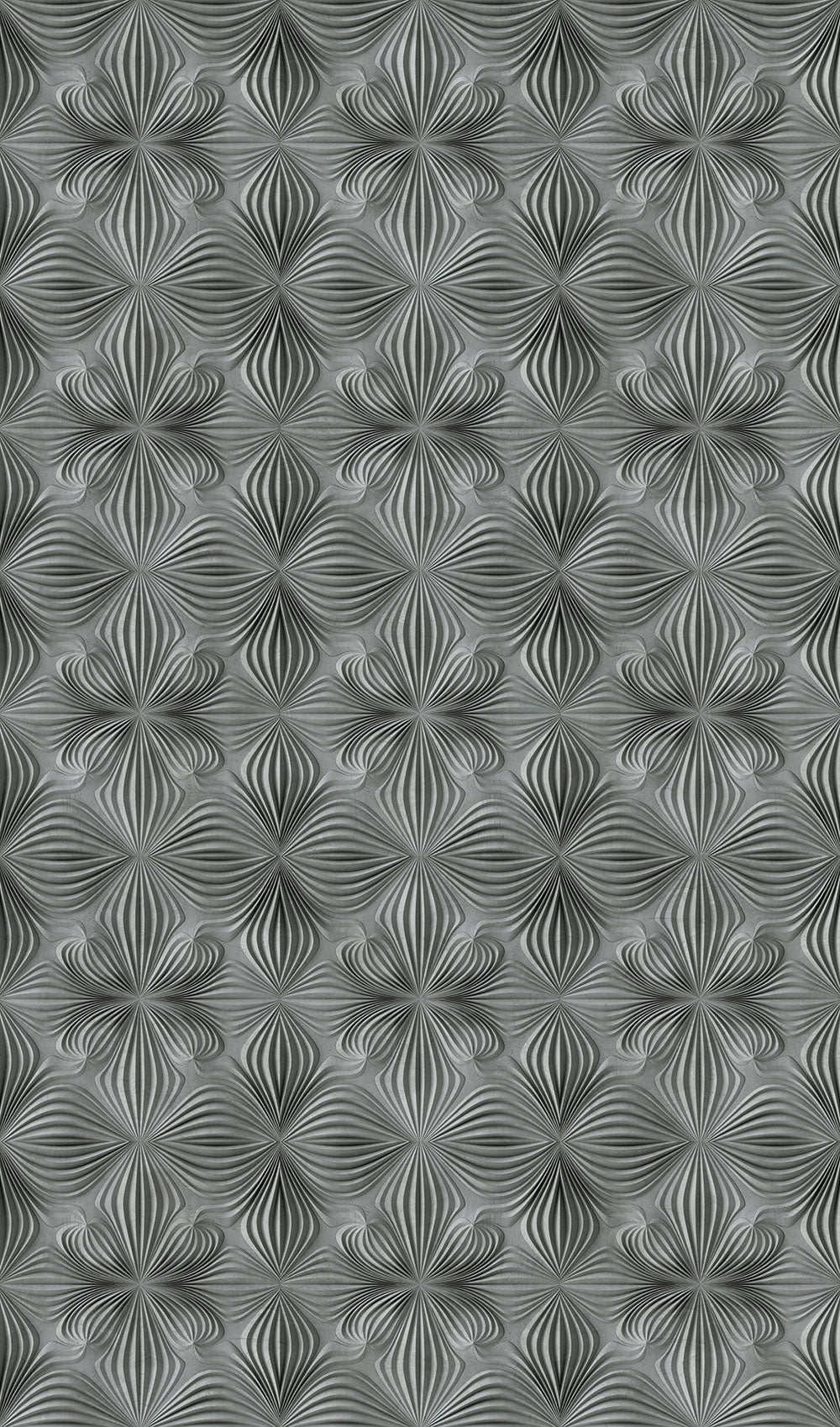 Smart Art Easy - Geometric Illusion smart walls Marburg Grey   47231