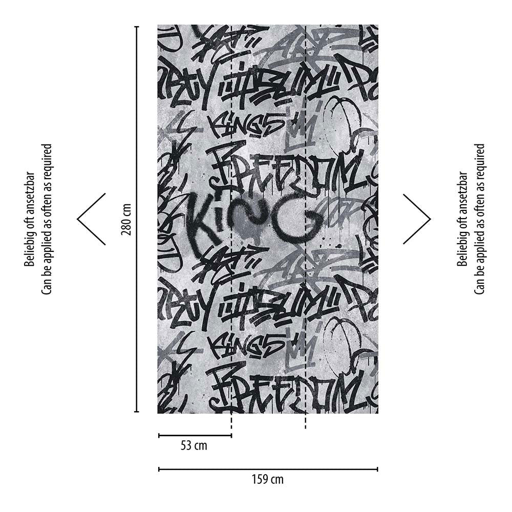 The Wall - Graffiti smart walls AS Creation    