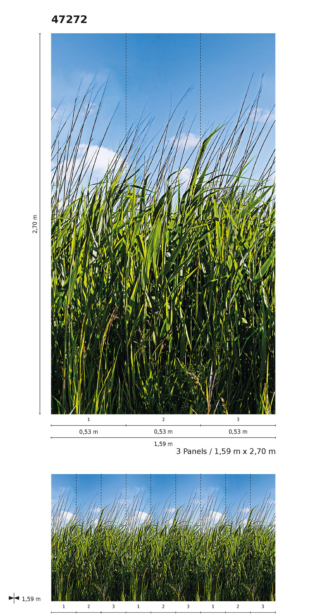 Smart Art Easy - Grass Meadow smart walls Marburg    
