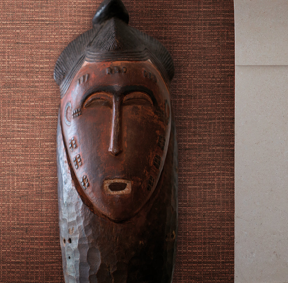 Desert Lodge - Grass Weave bold wallpaper AS Creation    