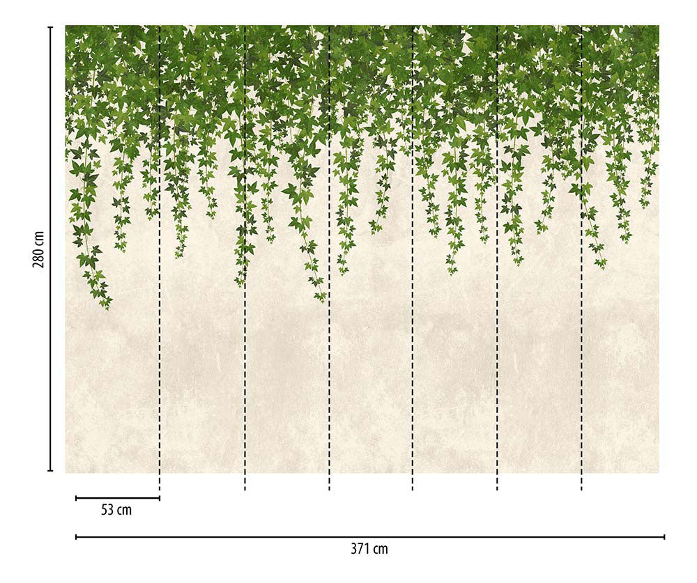 The Wall - Hanging Vine smart walls AS Creation    