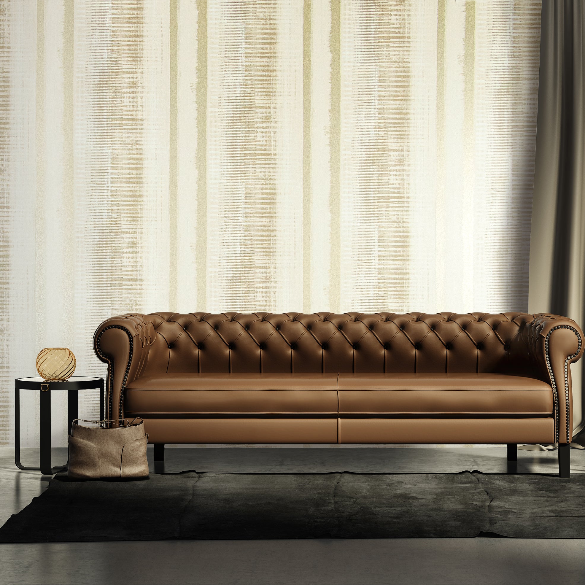 Adonea - Hermes damask wallpaper Hohenberger    