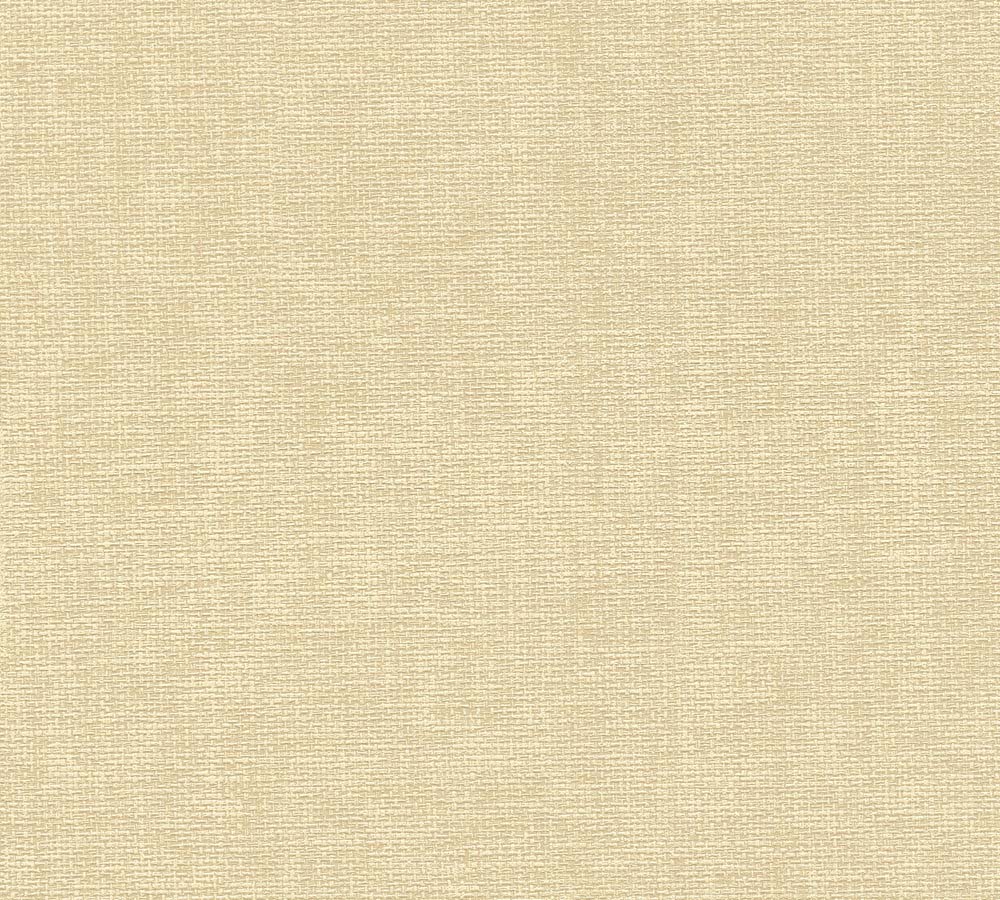 Hygge 2 - Wider Grasscloth Look plain wallpaper AS Creation Roll Light Beige  386134