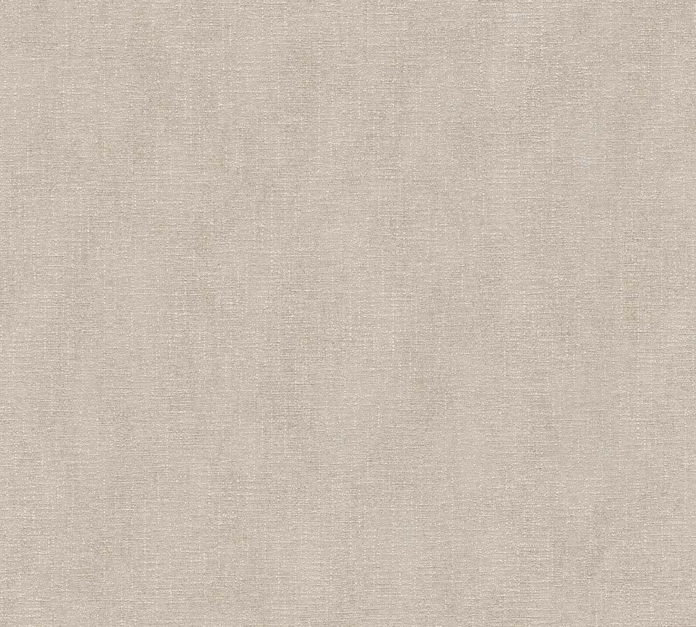 Villa - Linen Look plain wallpaper AS Creation Roll Grey  375632