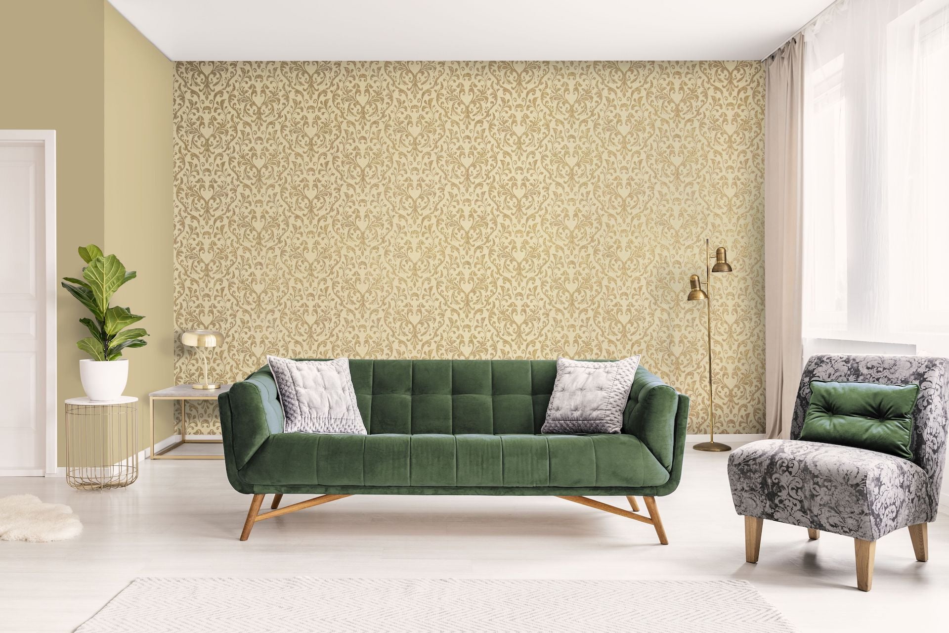 Urban Classics - Notting Hill damask wallpaper Hohenberger    