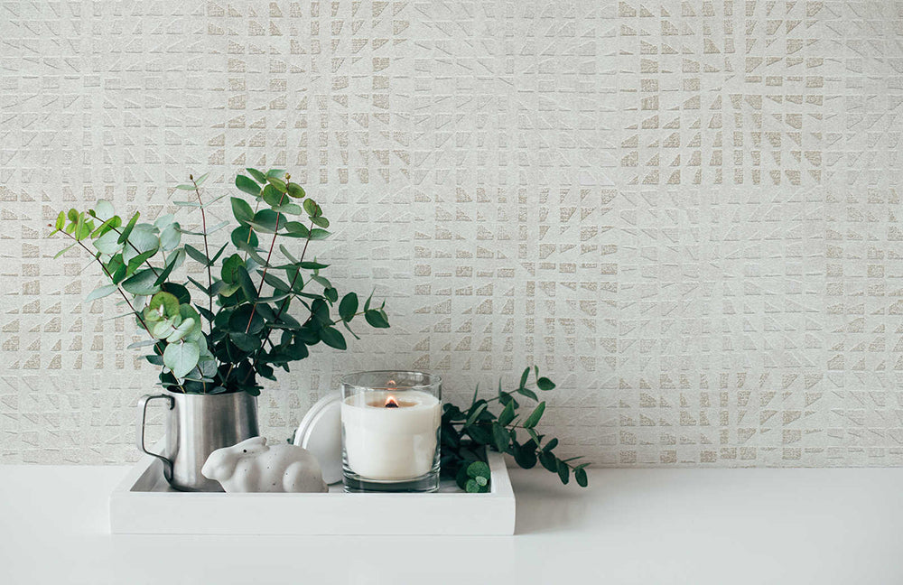 Geo Effect - Mosaic geometric wallpaper AS Creation    