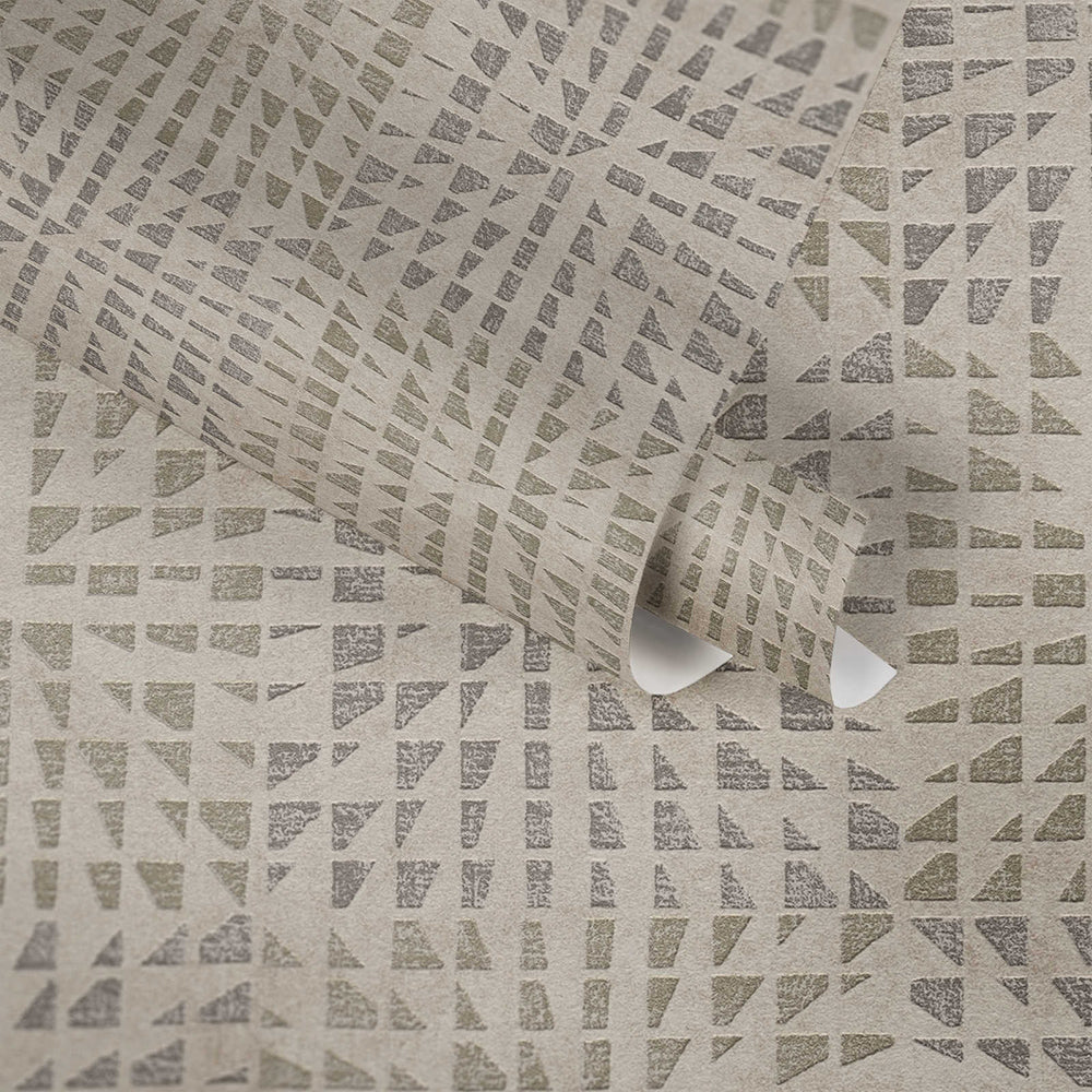 Geo Effect - Mosaic geometric wallpaper AS Creation    