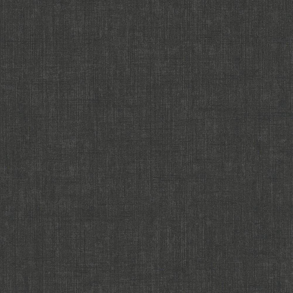 Geo Effect - Mottled Metallic plain wallpaper AS Creation Roll Black  385963