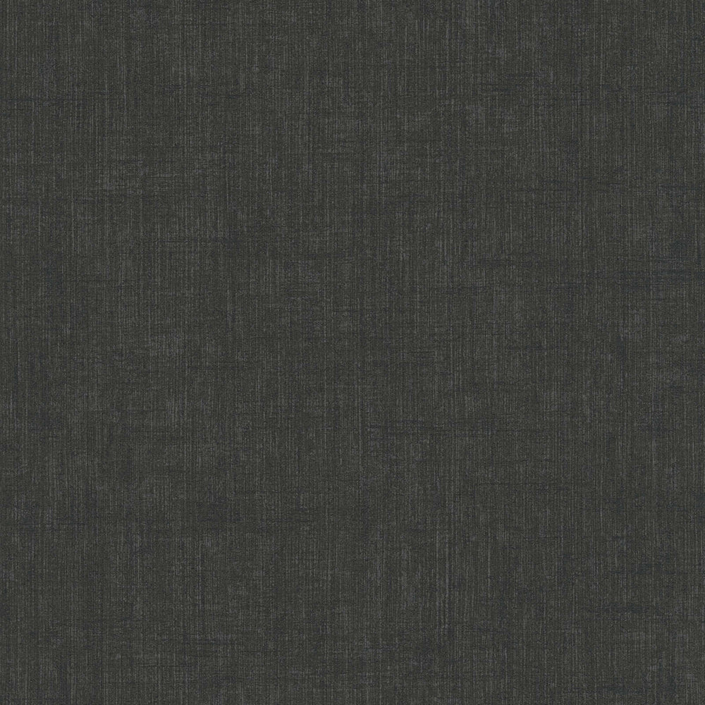 Geo Effect - Mottled Metallic plain wallpaper AS Creation Roll Black  385963