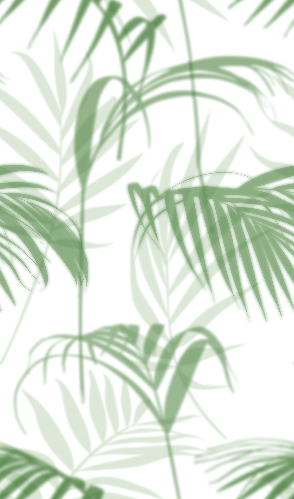 Smart Art Easy - Palm Leaves smart walls Marburg Green   47209