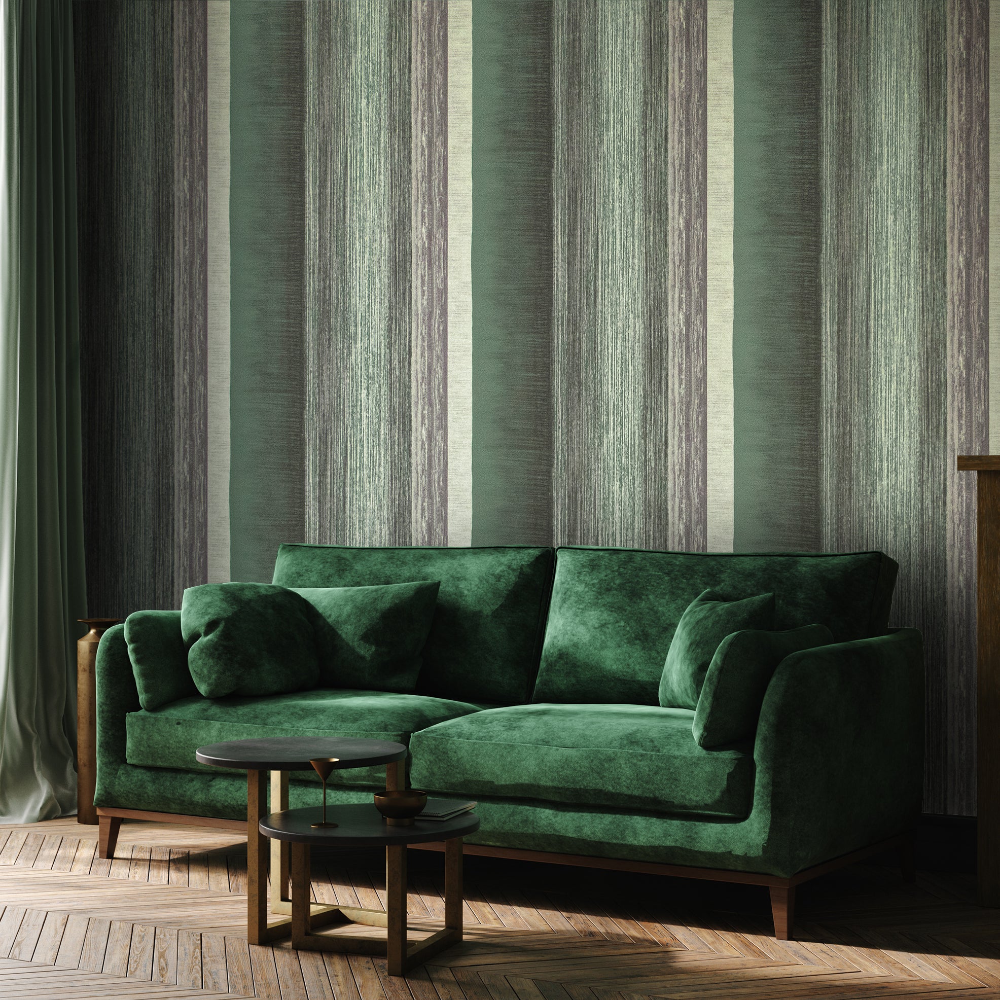 Adonea - Poseidon stripe wallpaper Hohenberger    