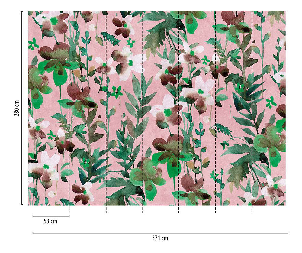 The Wall - Posies smart walls AS Creation    