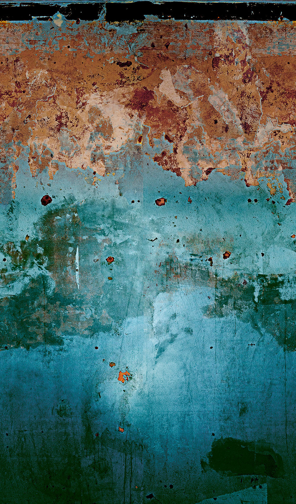 Smart Art Easy - Rustic Concrete smart walls Marburg Blue   47227