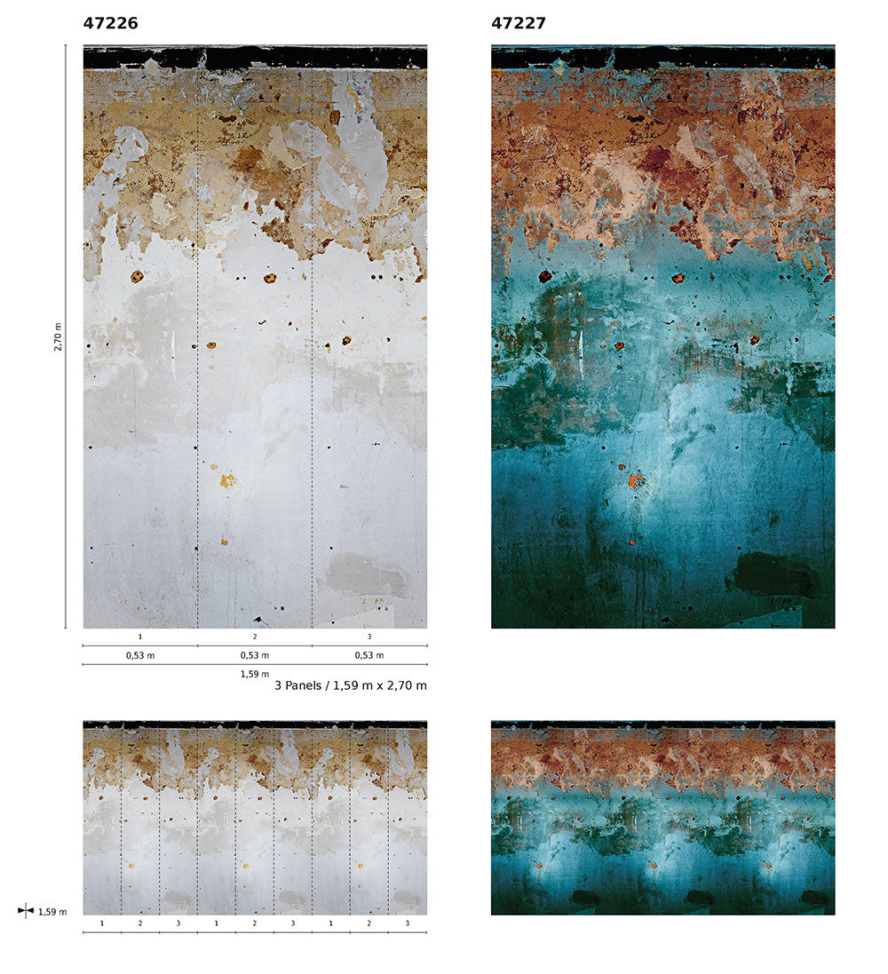 Smart Art Easy - Rustic Concrete smart walls Marburg    