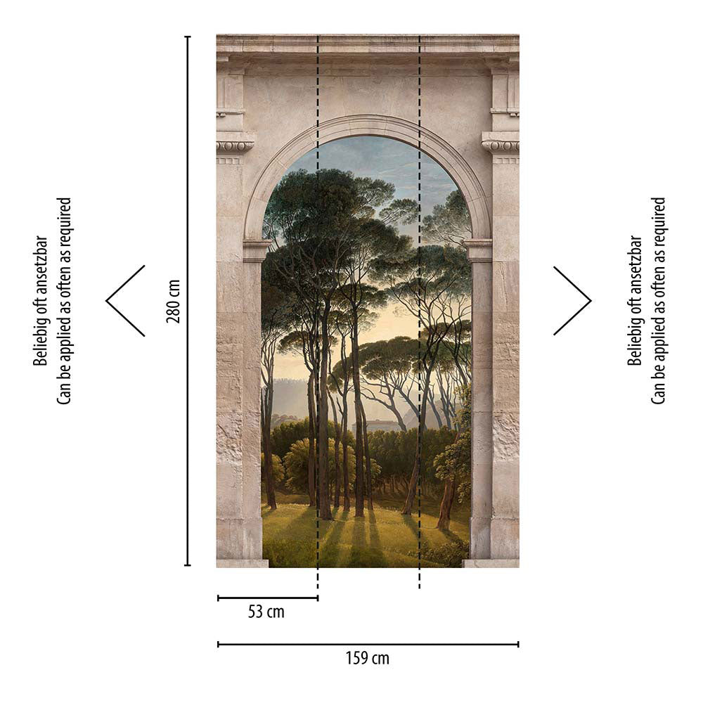 The Wall - Stone Archway smart walls AS Creation    