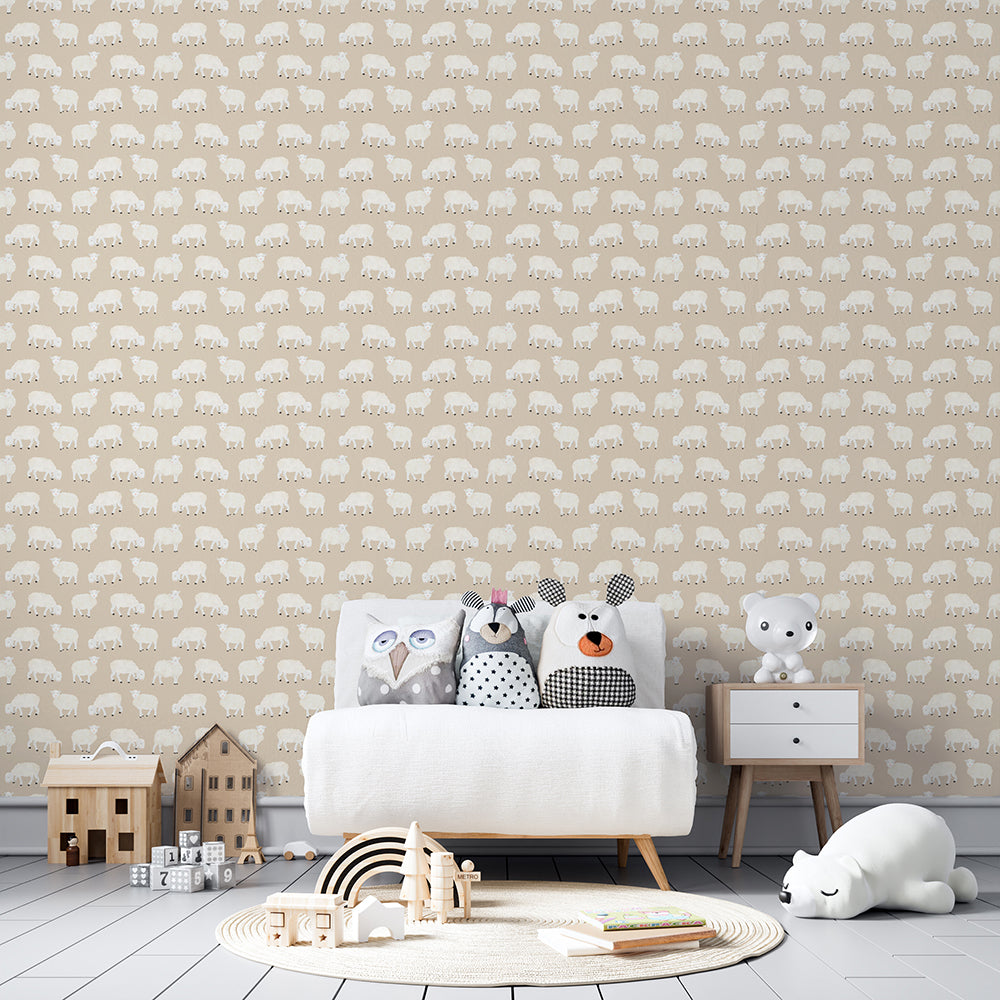 Great Kids - Counting Sheep kids wallpaper Hohenberger    
