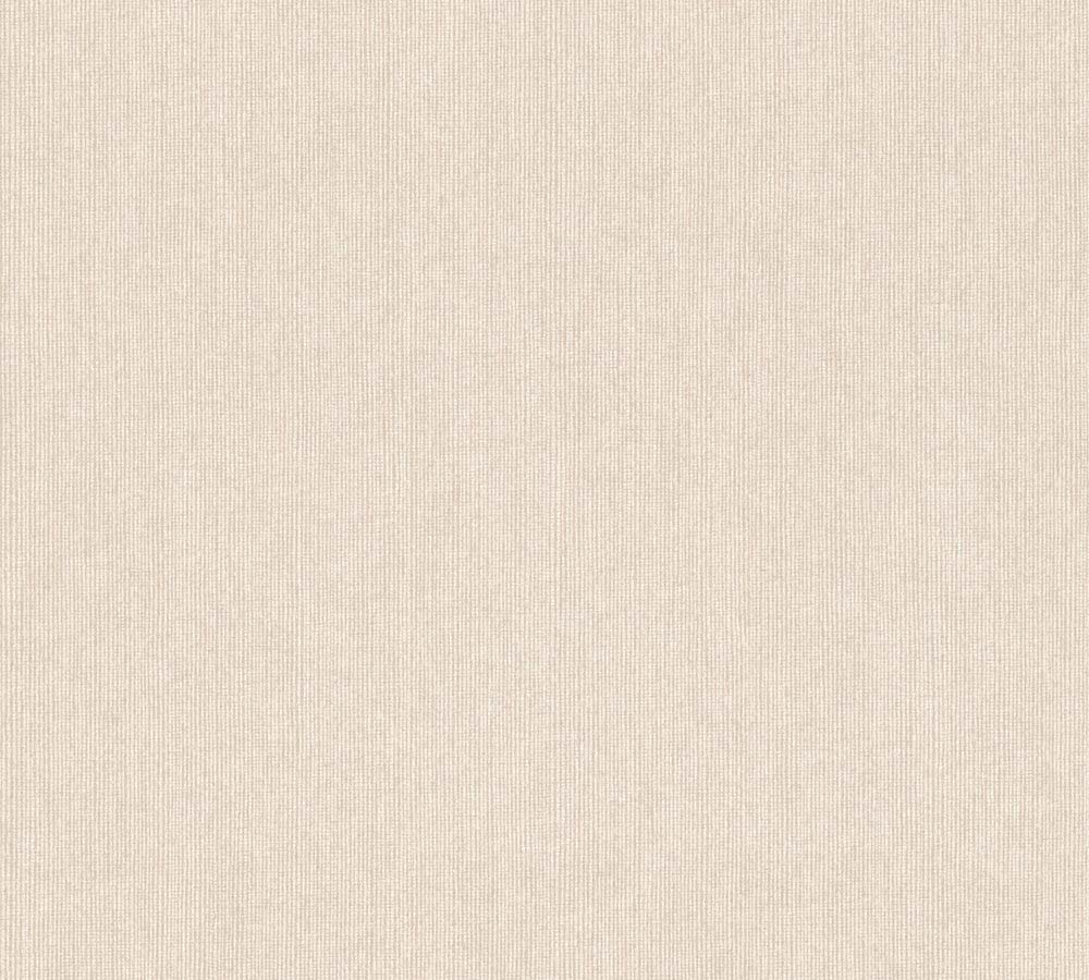 Villa - Textile Look plain wallpaper AS Creation Roll Pink  375662