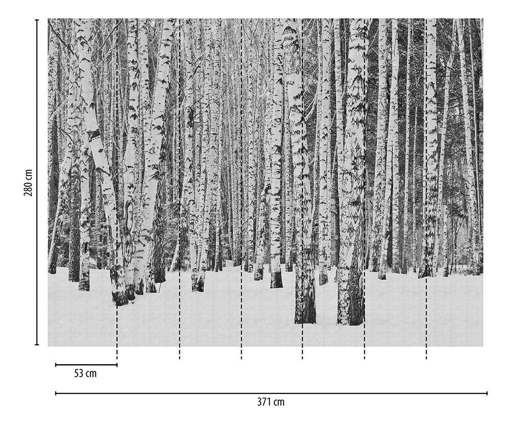 The Wall - Tree Trunks smart walls AS Creation    