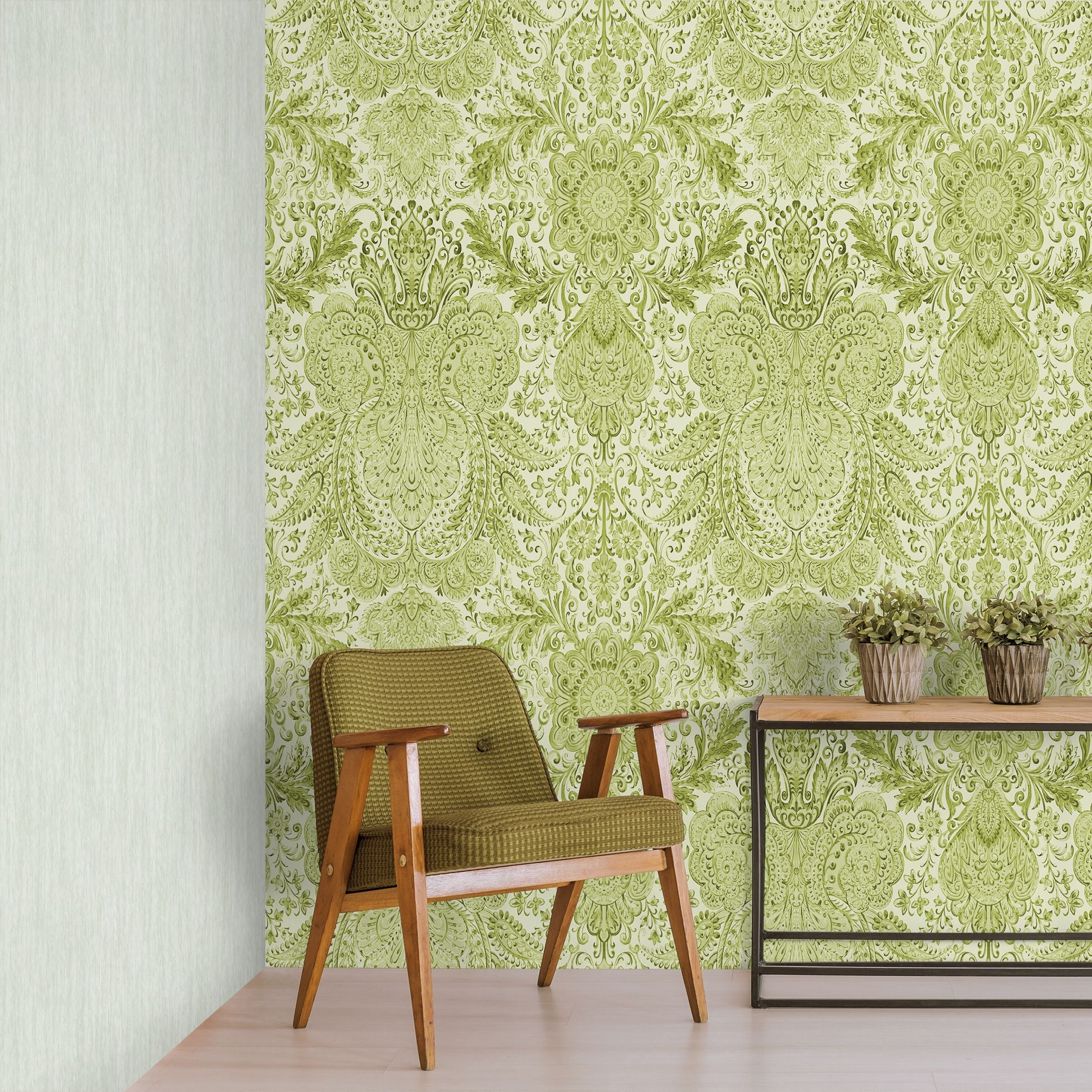 Tropical Dream  - Tuvalu plain wallpaper Hohenberger    