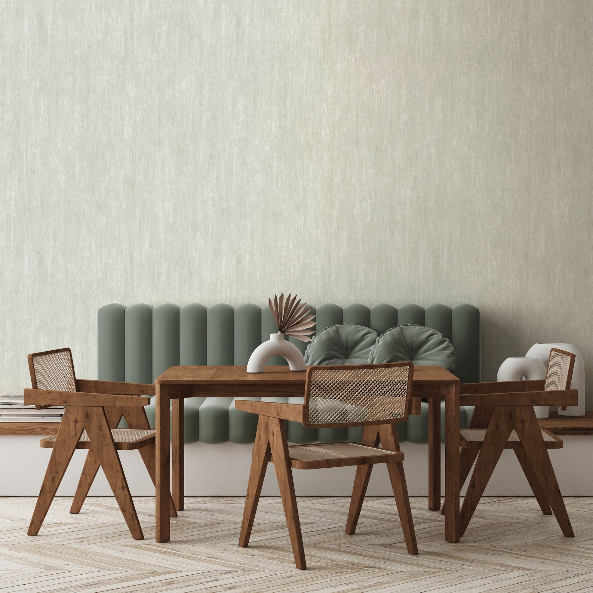 Tropical Dream  - Tuvalu plain wallpaper Hohenberger    