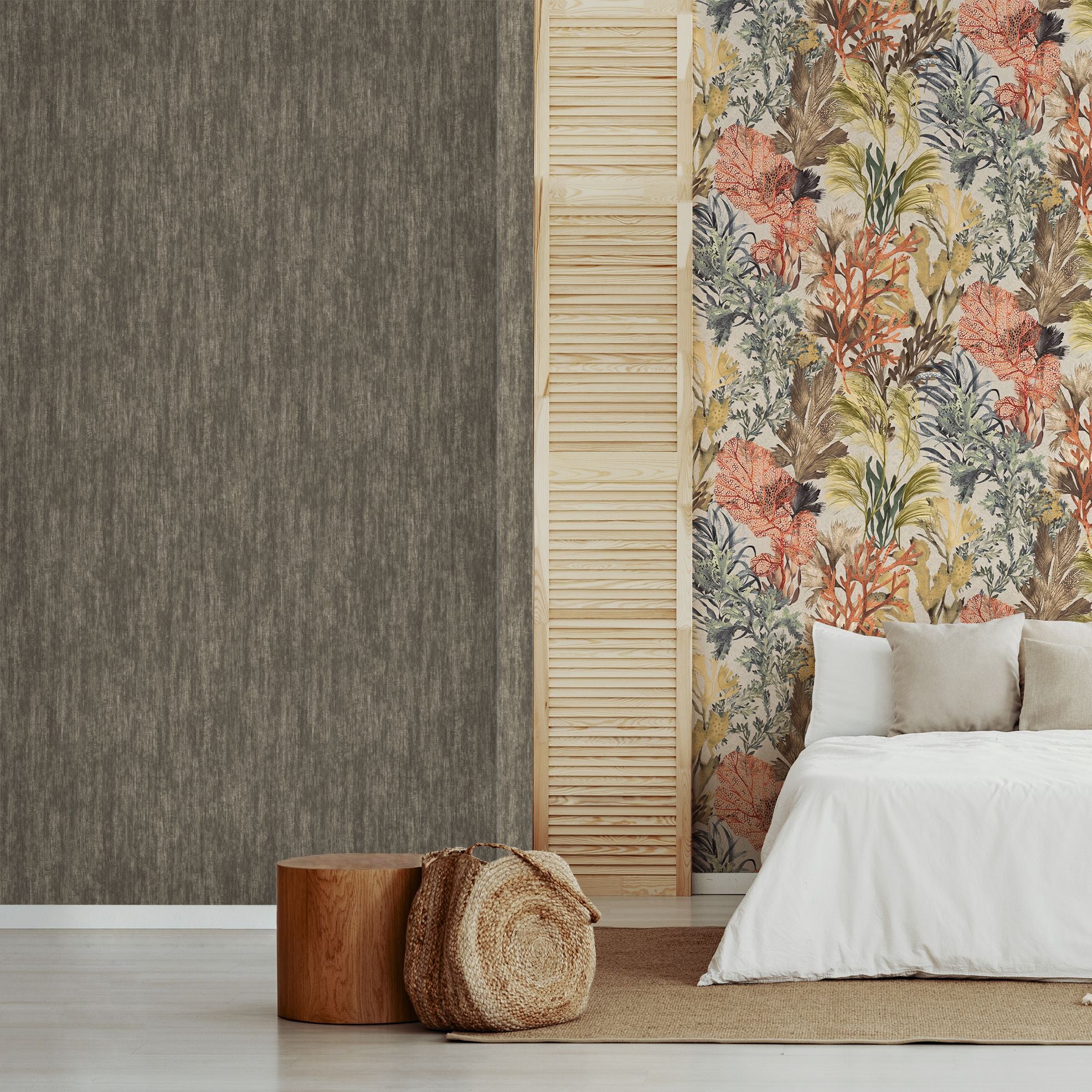 Tropical Dream  - Tuvalu plain wallpaper Hohenberger    
