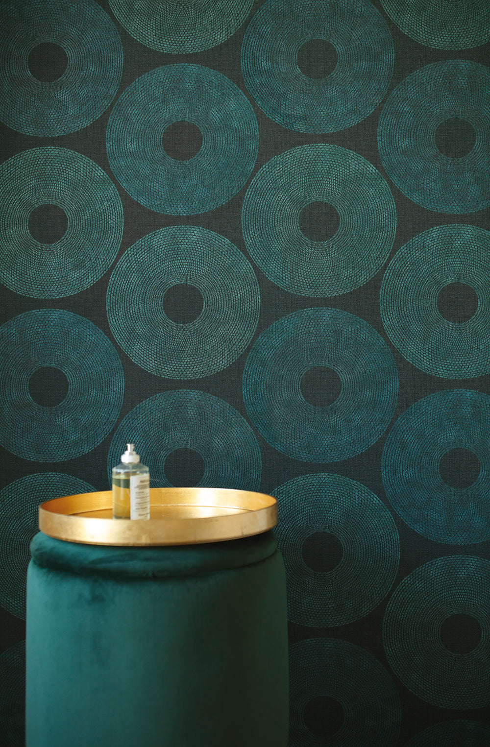 Desert Lodge - Urban Circles geometric wallpaper AS Creation    