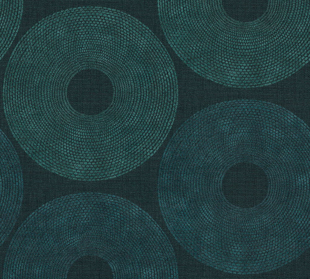 Desert Lodge - Urban Circles geometric wallpaper AS Creation
