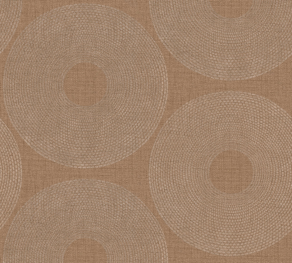 Desert Lodge - Urban Circles geometric wallpaper AS Creation