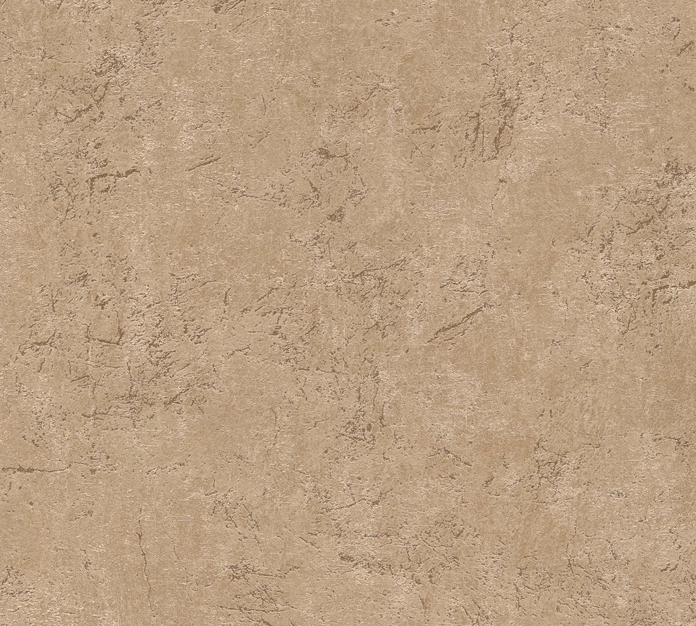 Desert Lodge - Washed Concrete plain wallpaper AS Creation Roll Beige  384841