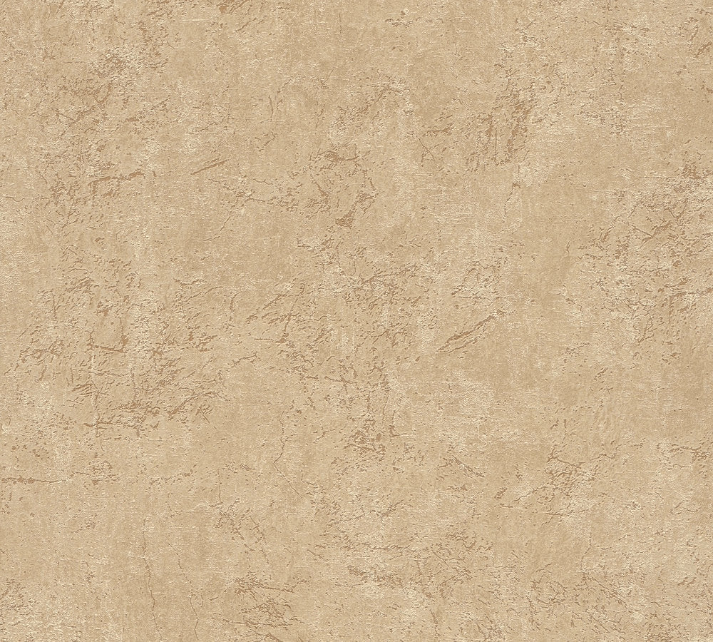 Desert Lodge - Washed Concrete plain wallpaper AS Creation Roll Light Beige  384843